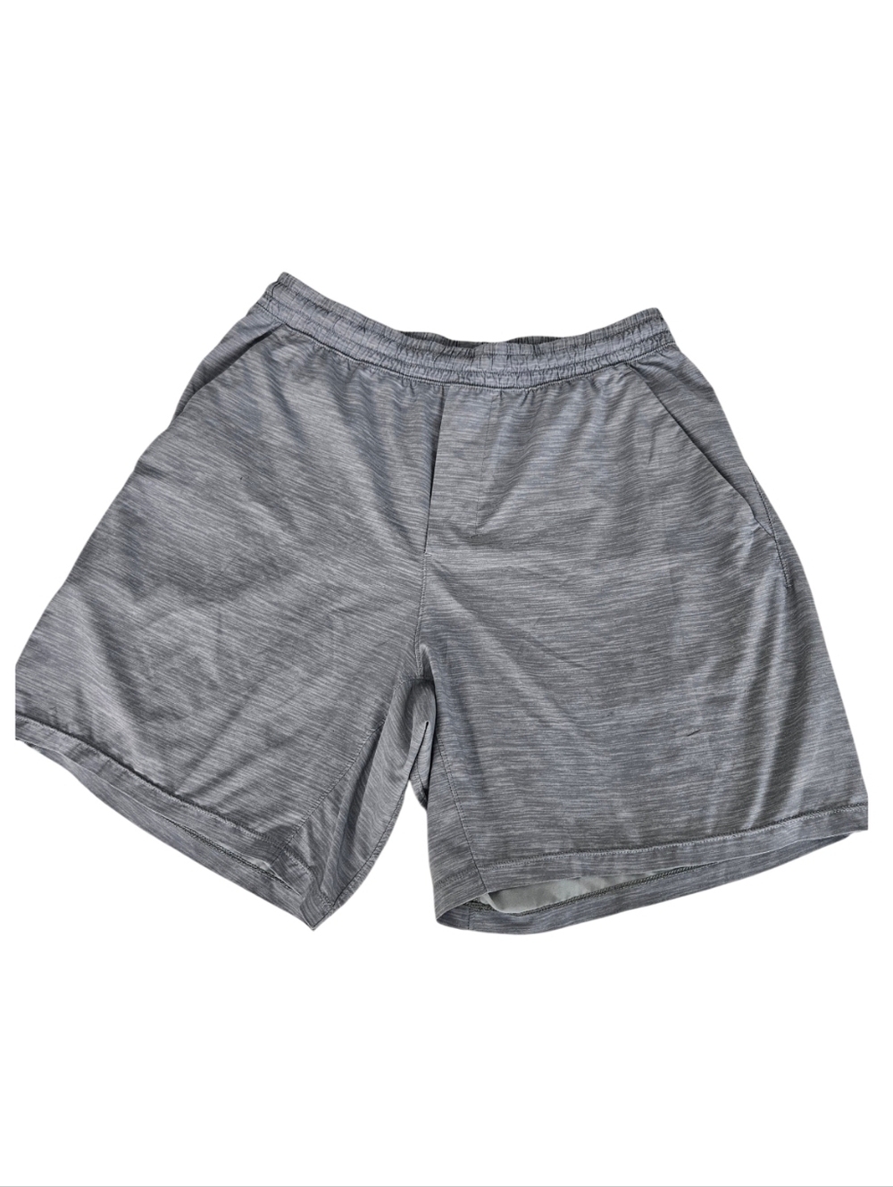 lululemon athletica Men's Heather Gray Athletic Shorts